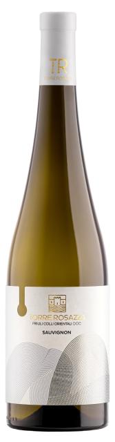 Sauvignon bottiglia etichetta bianca